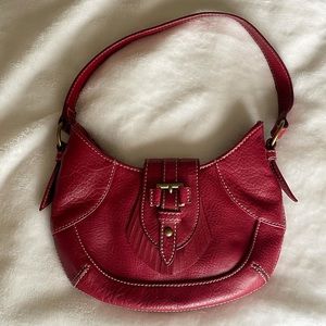red mini bag